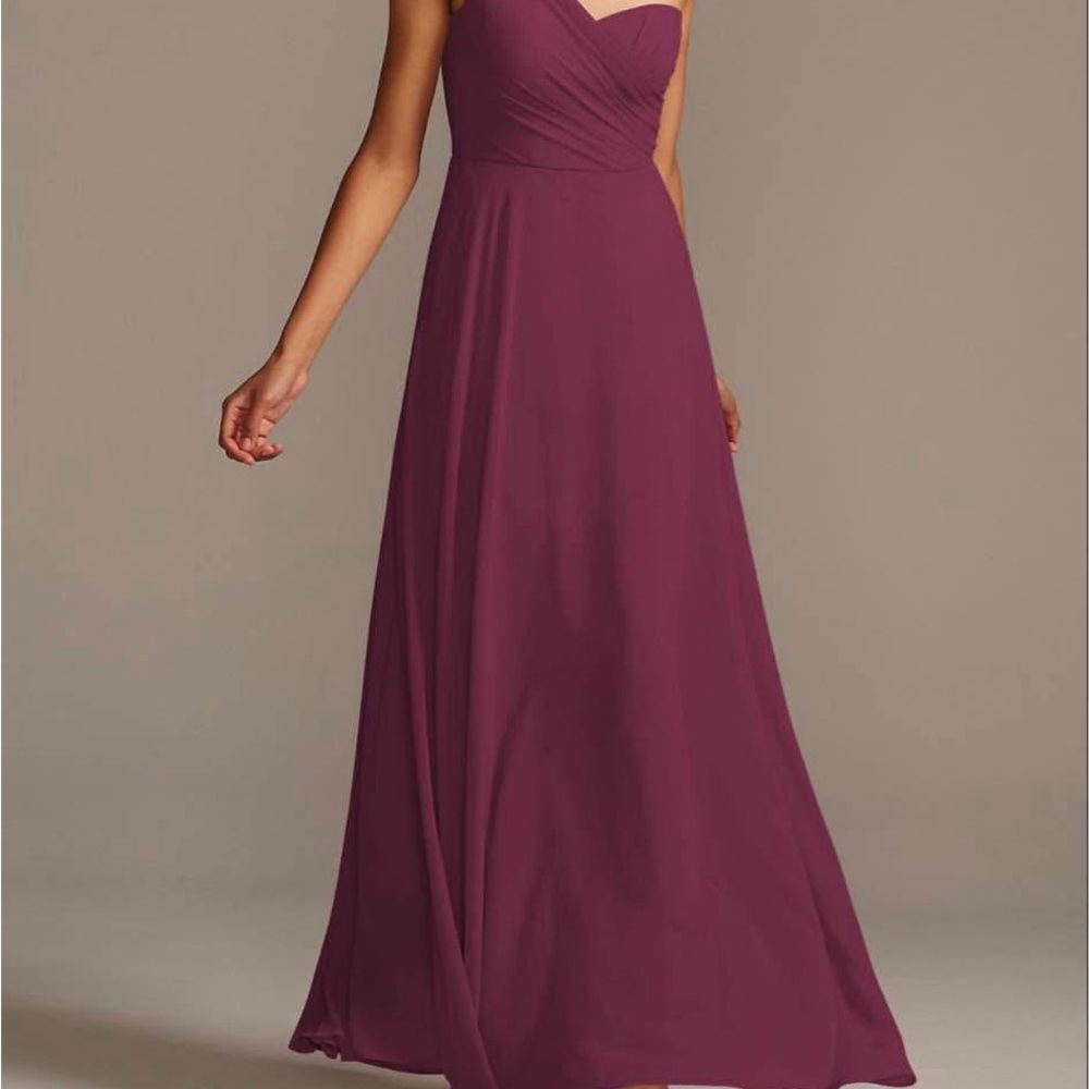 Elegant Purple Evening Gown